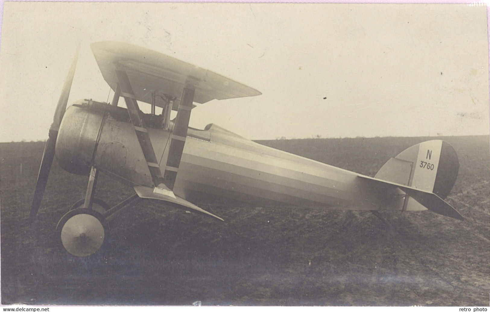 B Photo Biplan Militaire «  N 3760 «  - Guerre, Militaire