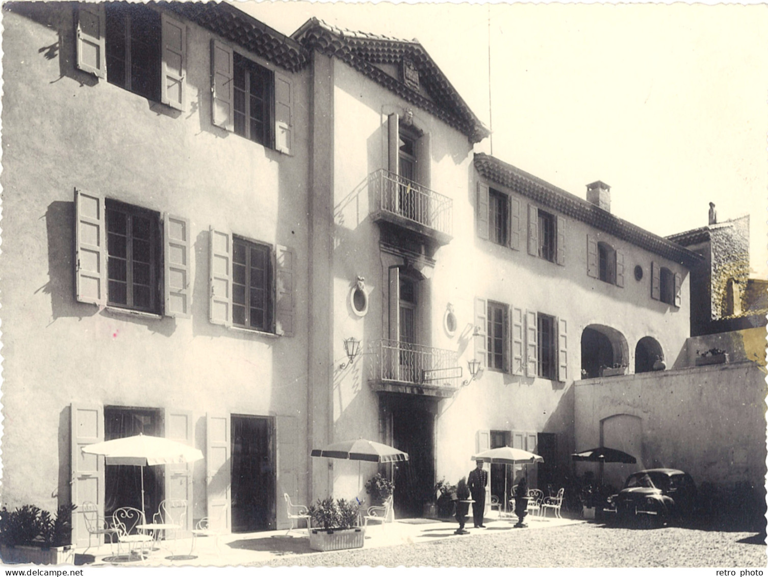 B Grande Photo Hôtel Sphinx Montélimar, Maquette De Carte Postale - Lugares