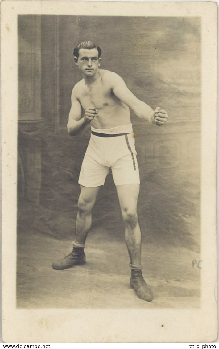 B Sport – Carte-photo Boxe, Boxeur G. Carpentier - Boxe