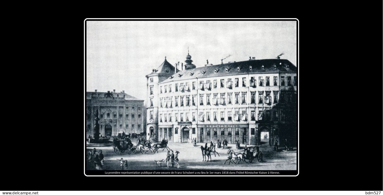 WIEN  " Hôtel Zum Römischen Kaiser ", 1805.( Prise de Vienne par Murat & Lannes. ).