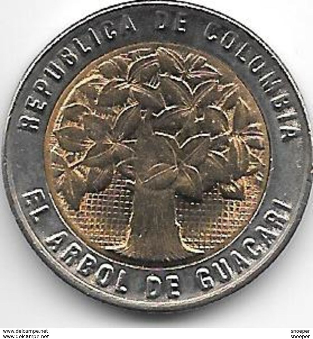 Colombia 500 Pesos 2011 Km 286  Unc - Kolumbien