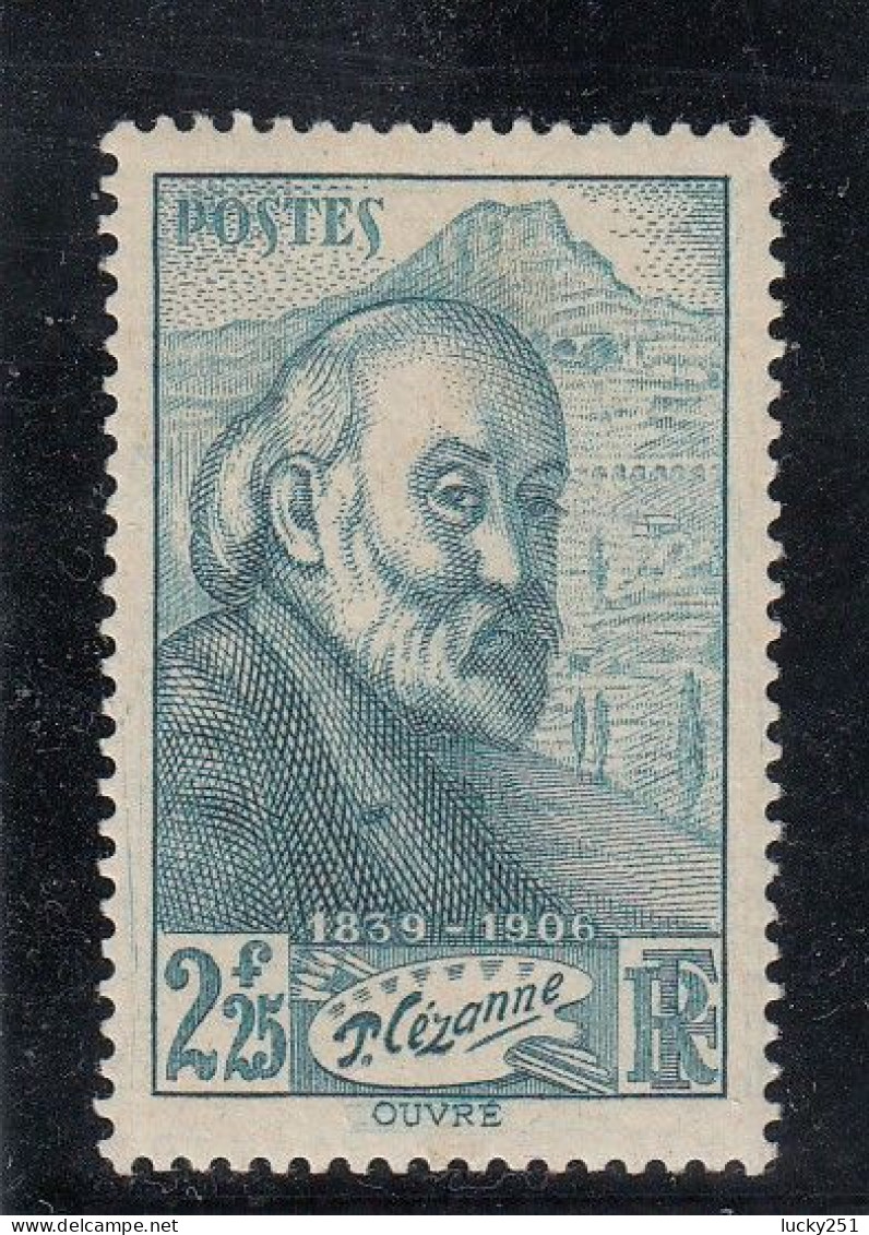 France - Année 1939 - Neuf** - N°YT 421** - Paul Cézanne - Unused Stamps