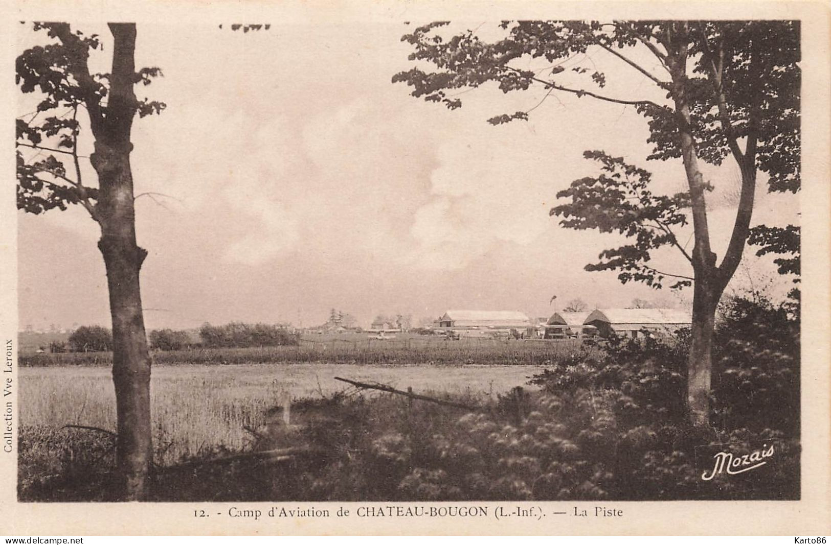 Bouguenais * Château Bougon * Le Camp D'aviation * Aéroport Aérodrome * La Piste - Bouguenais