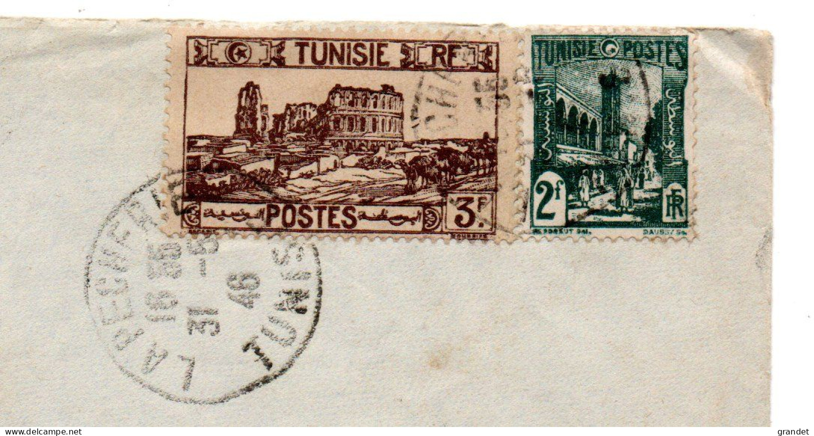 TUNISIE - LA PECHERIE - 1946  . - Tunisia (1956-...)