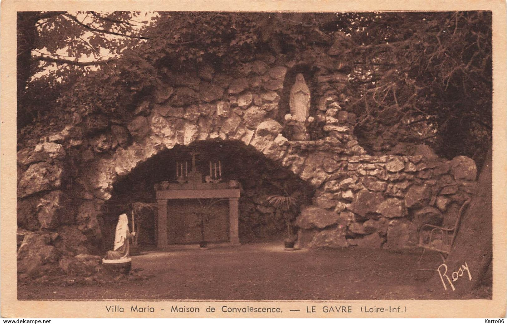 Le Gâvre * 2 Cpa * La Villa MARIA * Maison De Repos Et De Convalescence - Le Gavre