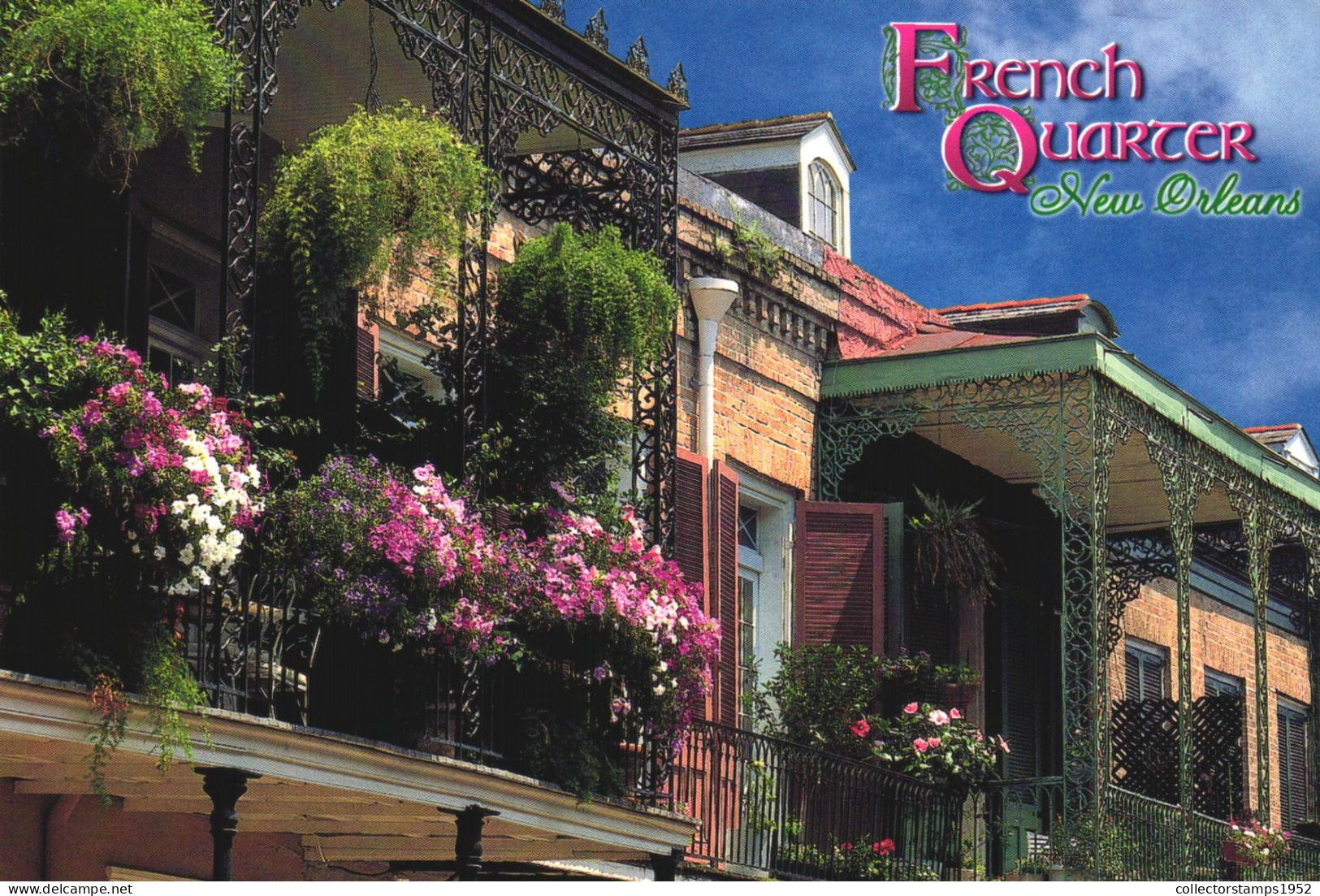 NEW ORLEANS, FRENCH QUARTER, ARCHITECTURE, UNITED STATES - New Orleans