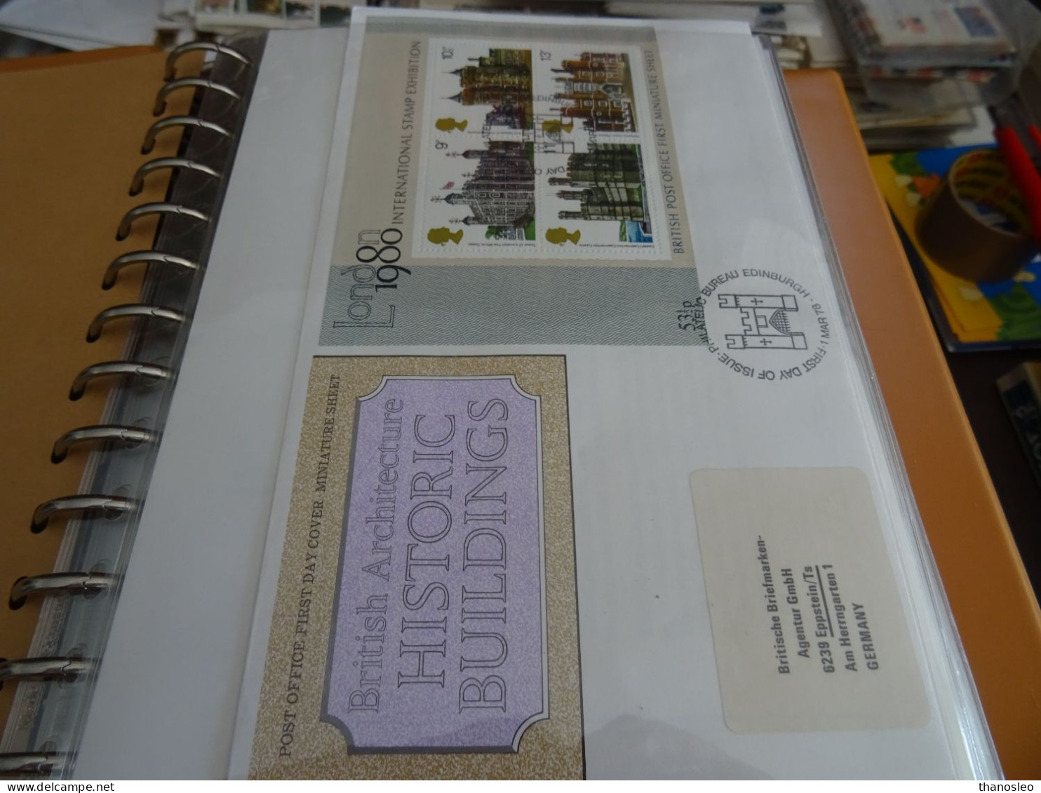 Great Britain 1972-1994 FDC Collection Almost Complete in 8 Lindner albums with slipcase VF