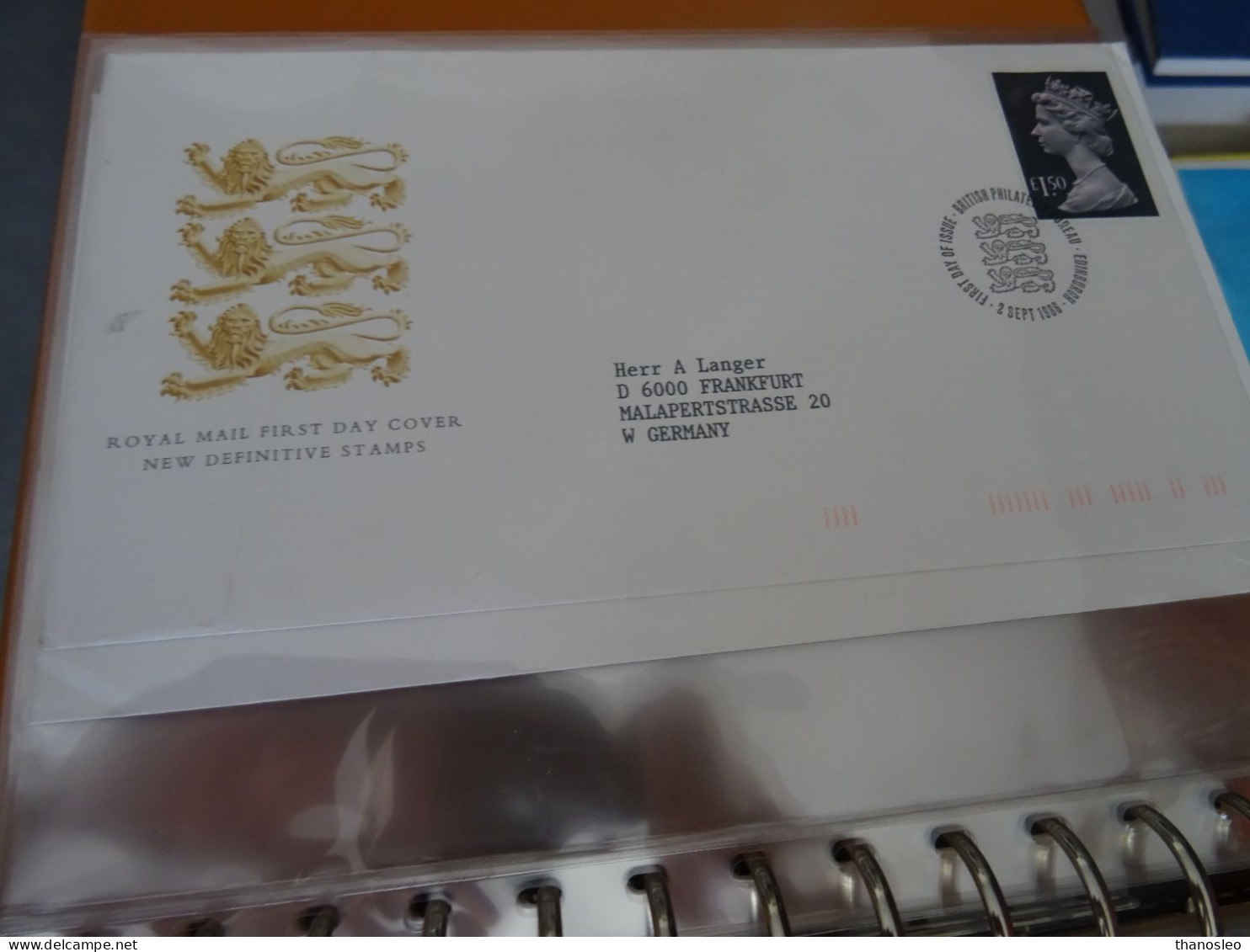 Great Britain 1972-1994 FDC Collection Almost Complete in 8 Lindner albums with slipcase VF