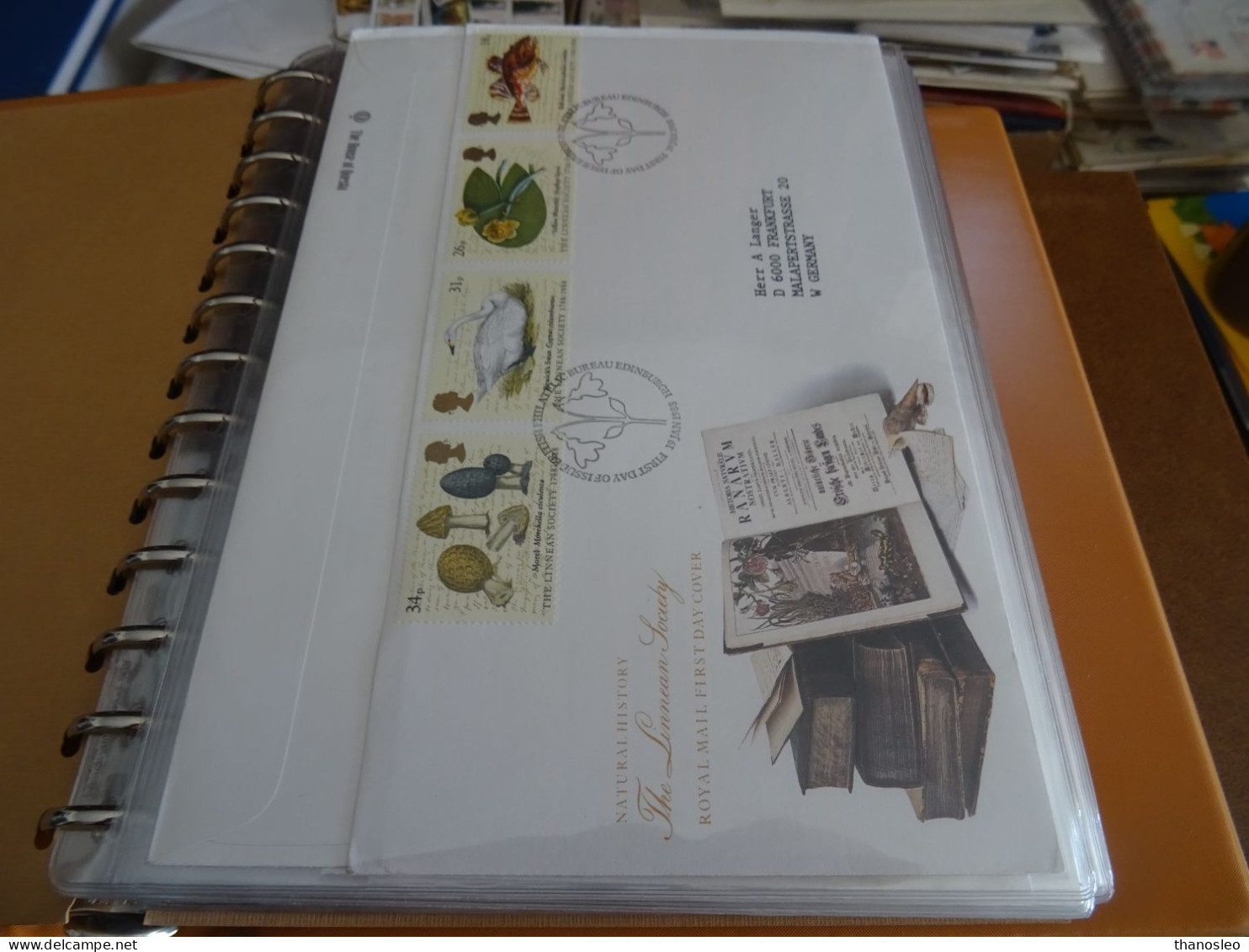 Great Britain 1972-1994 FDC Collection Almost Complete in 8 Lindner albums with slipcase VF