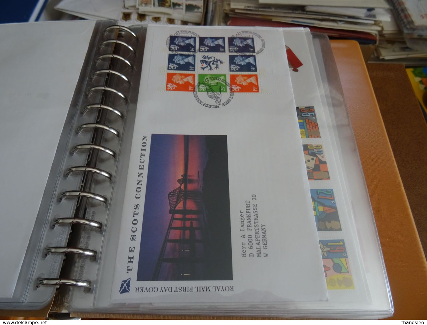 Great Britain 1972-1994 FDC Collection Almost Complete in 8 Lindner albums with slipcase VF