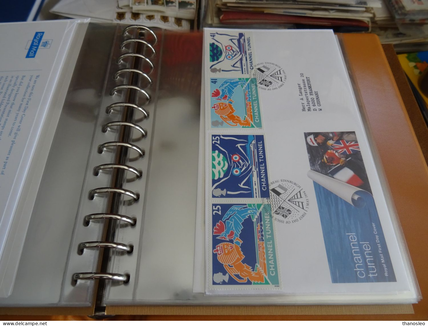 Great Britain 1972-1994 FDC Collection Almost Complete in 8 Lindner albums with slipcase VF