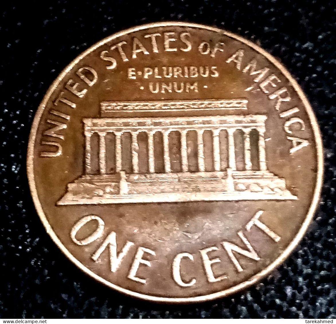 USA 1960, Rare Lamination Error Of Lincoln Cent, Philadelphie, TTB, Gomaa - 1959-…: Lincoln, Memorial Reverse