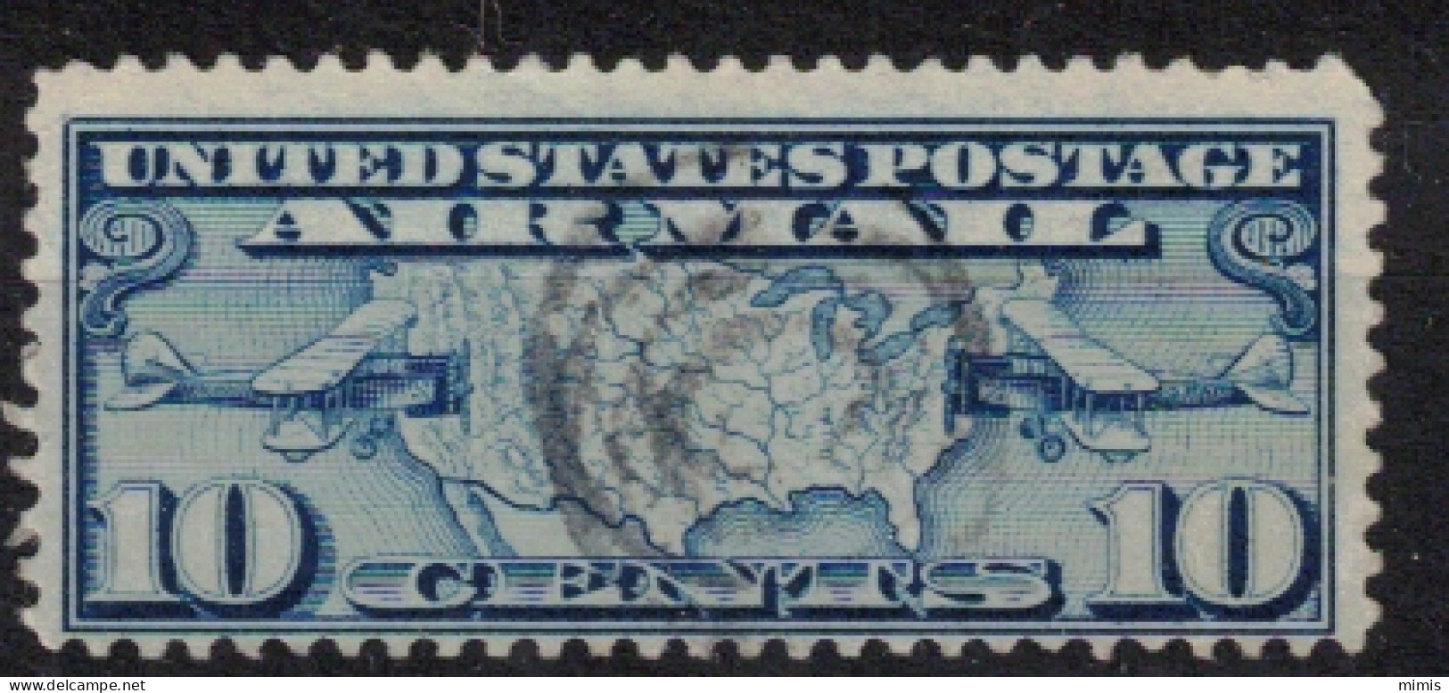 USA   Poste Aérienne   N° 7 - 1a. 1918-1940 Gebraucht