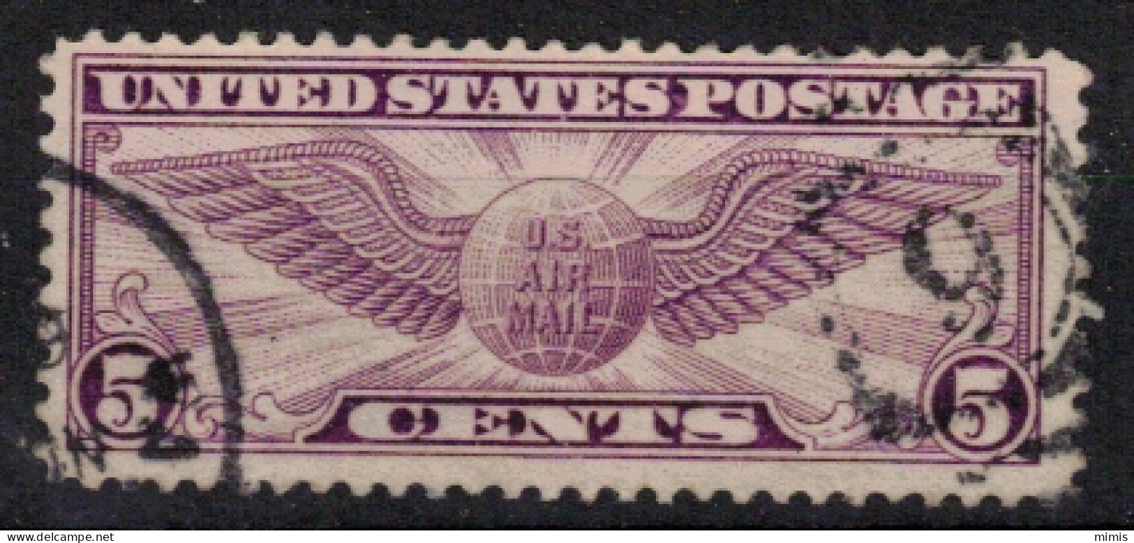 USA   Poste Aérienne   N° 12 - 1a. 1918-1940 Used