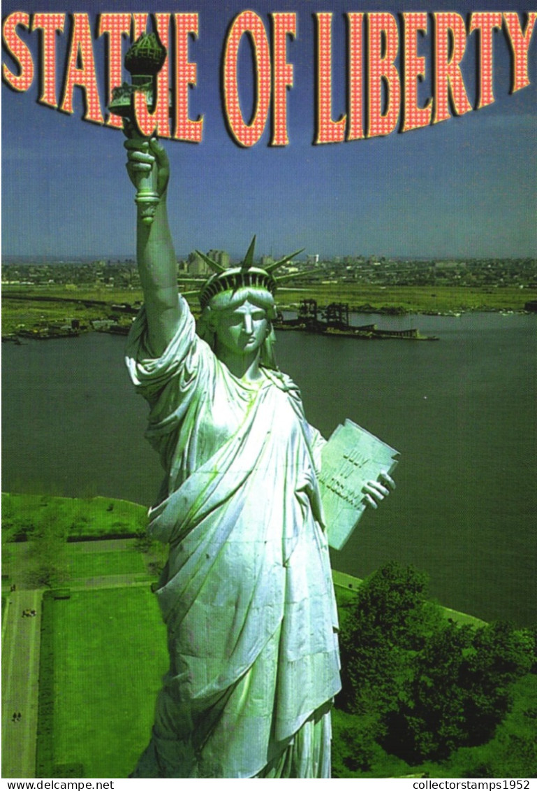 NEW YORK, STATUE OF LIBERTY, LIBERTY ISLAND, UNITED STATES - Freiheitsstatue