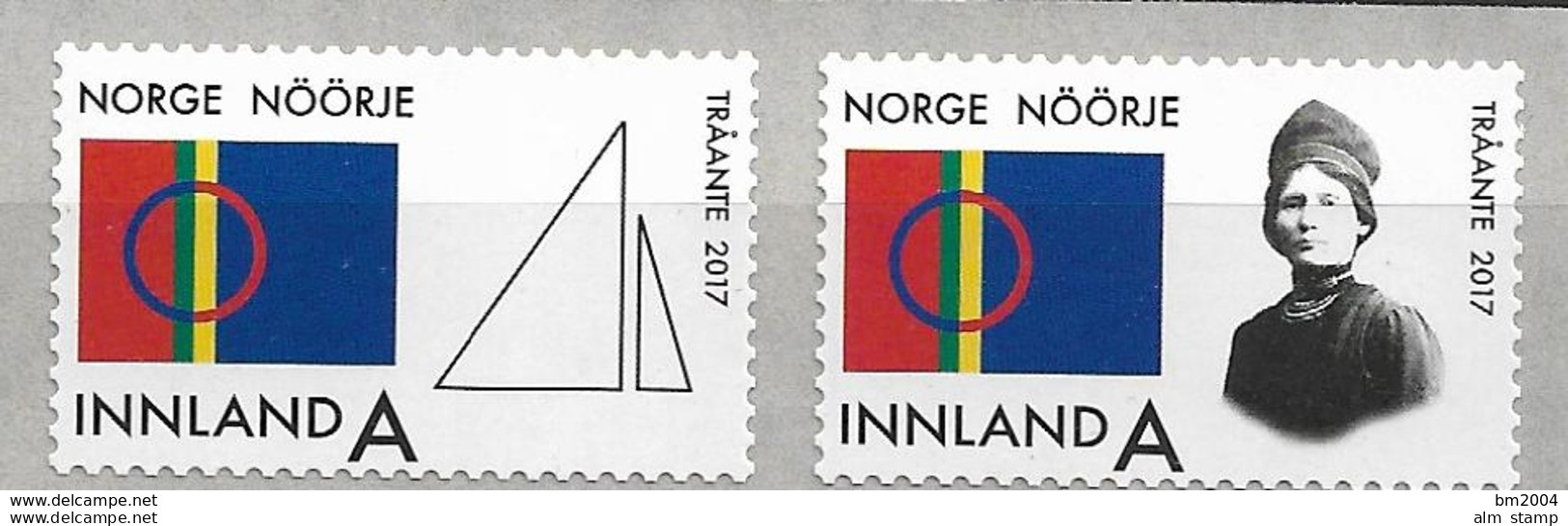 2017 Norwegen Mi.1929-30 **MNH 100. Jahrestag Der Ersten Länderübergreifenden Konferenz Der Samen In Trondheim - Unused Stamps