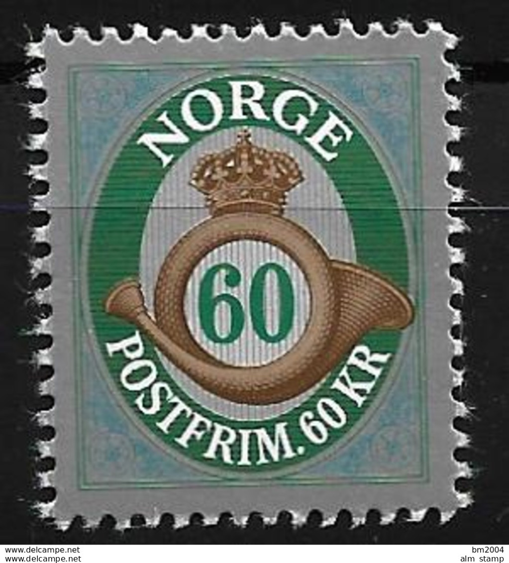 2015  Norwegen Mi. 1898 **MNH  . Freimarke: Posthorn. - Unused Stamps