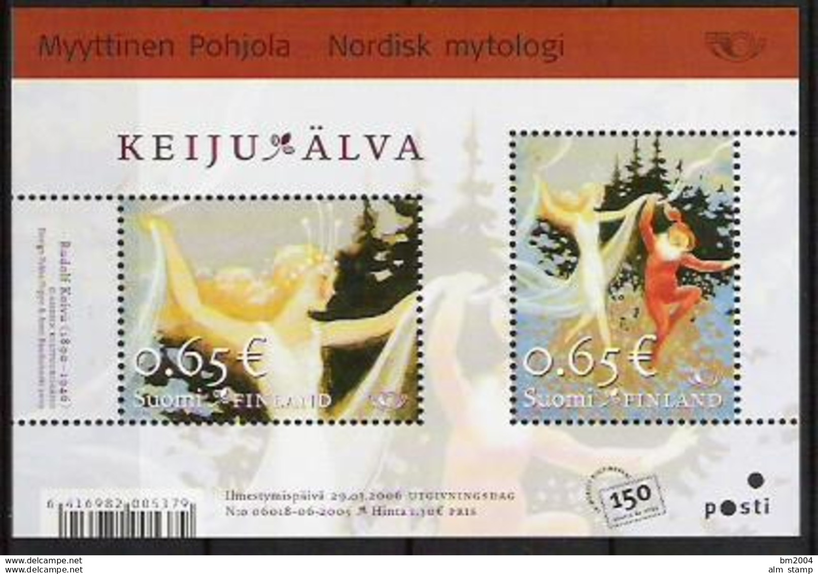 2006 Finnland  Mi. Bl. 40**MNH    Norden - Blokken & Velletjes