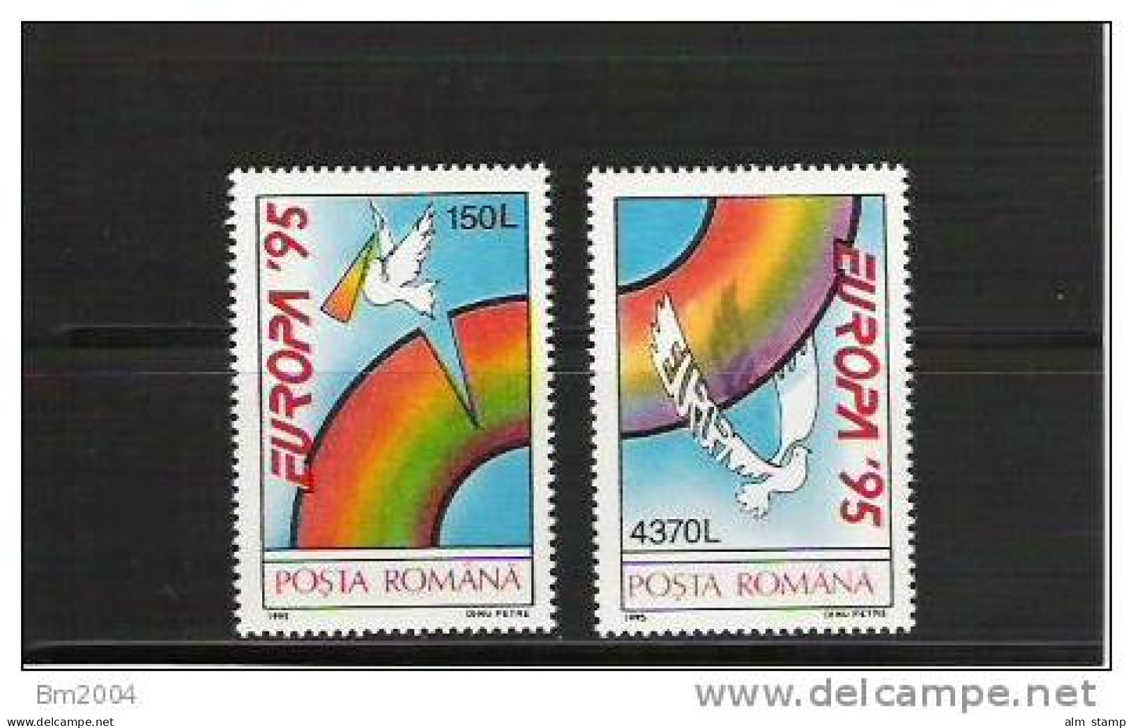 1995 Rumänien  Yv. 4244-5 Mi. 5084-6**MNH - 1995