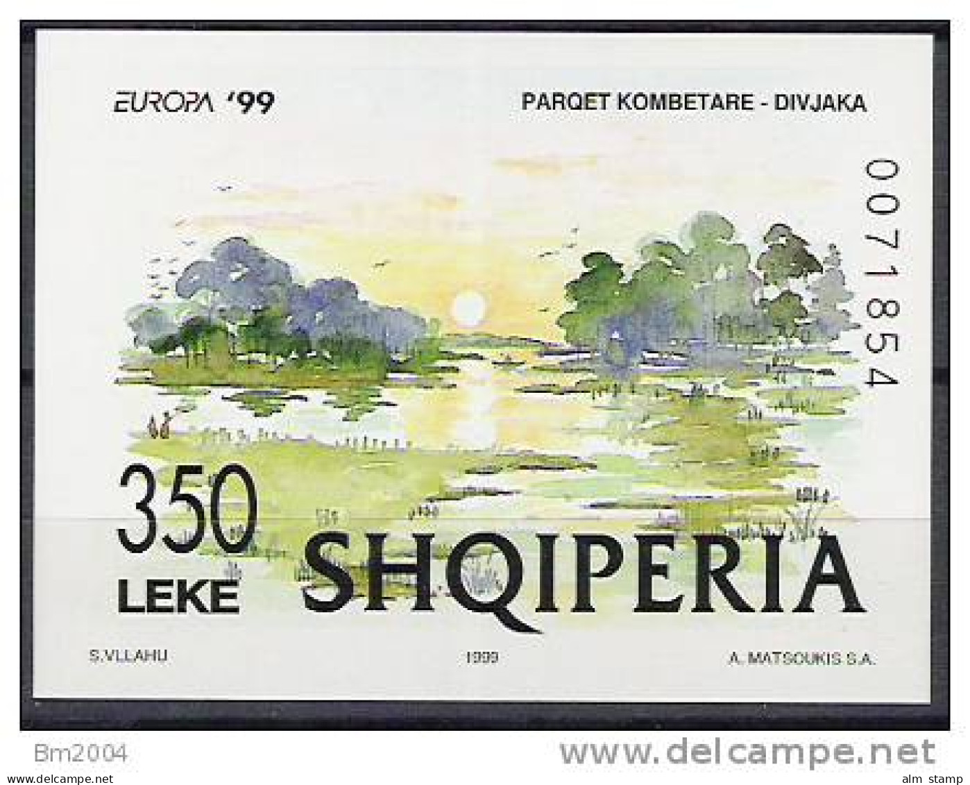 1999 Abanien   Mi. Nl. 118 **MNH  Europa - 1999