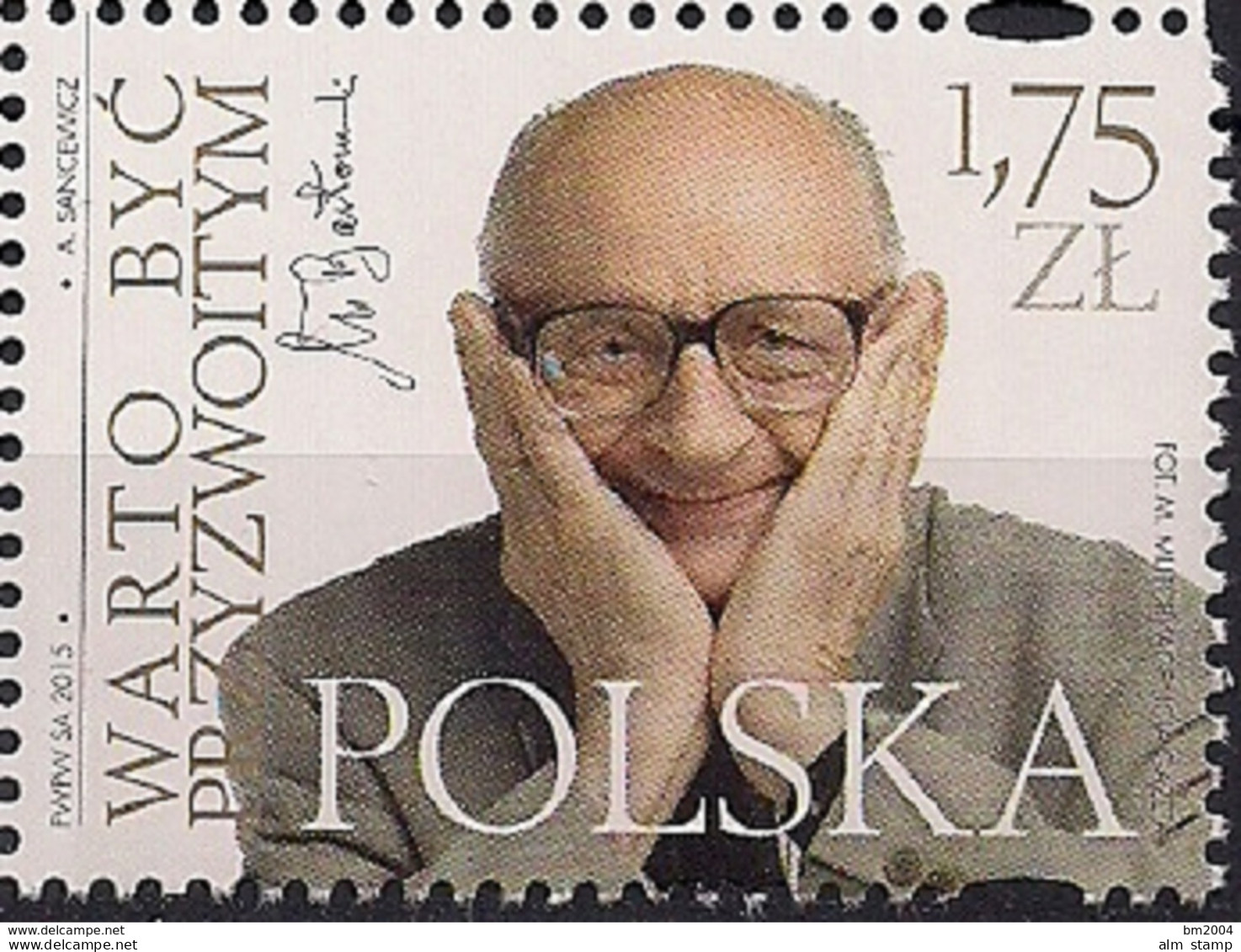 2015 Polen Mi. 4807 **MNH  Tod Von Wadysaw Bartoszewski. - Ungebraucht