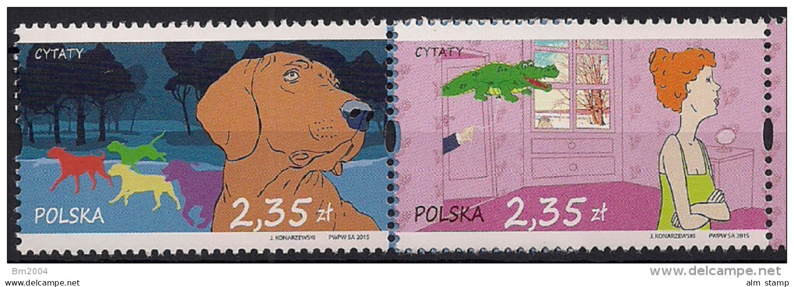 2015 Polen Mi. 4790-1**MNH    Redensarten - Ungebraucht