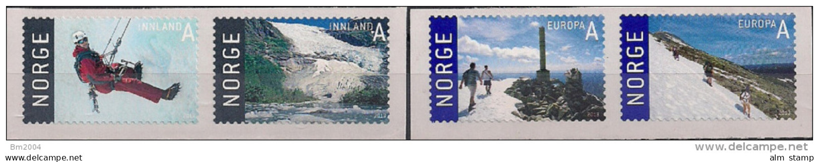 2013 Norwegen Norge Mi  1809-14  **MNH  Tourismus. - Unused Stamps