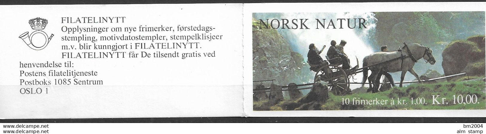 1979 Norwegen Mi. 795-6 **MNH  Landschaftena - Neufs