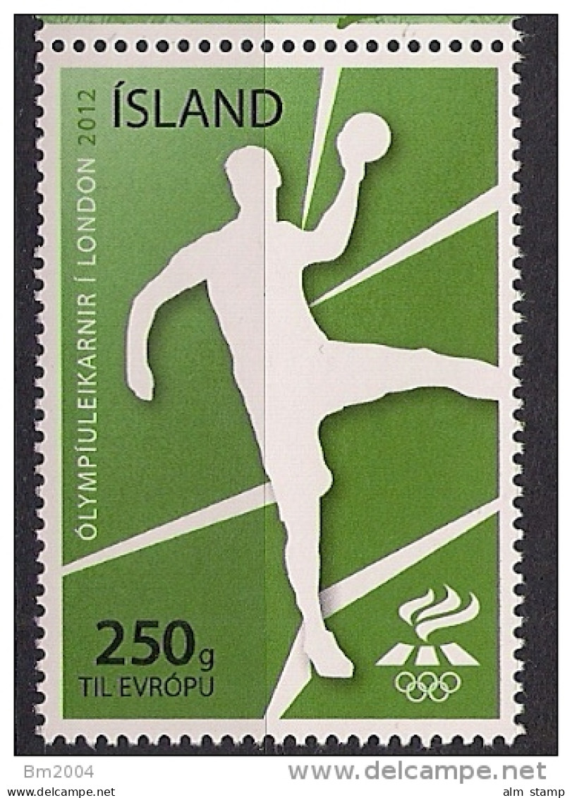 2012 Island Mi. 1360 **MNH   Olympische Sommerspiele, London. - Neufs