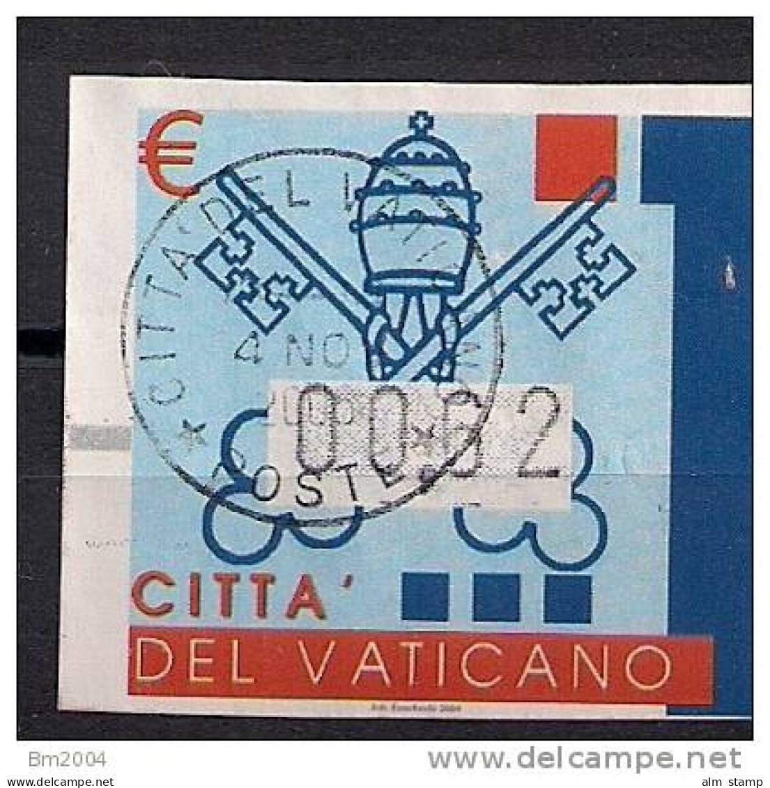 2004 Vatikan Mi. 15 Used - Oblitérés