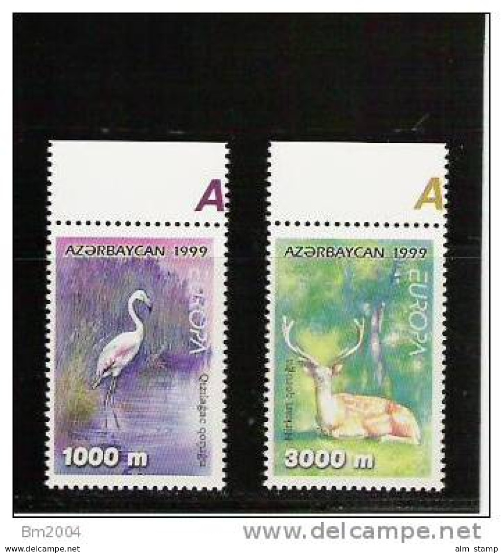 1999 Aserbeidschan Mi. 442-3 ** MNH  Europa - 1999