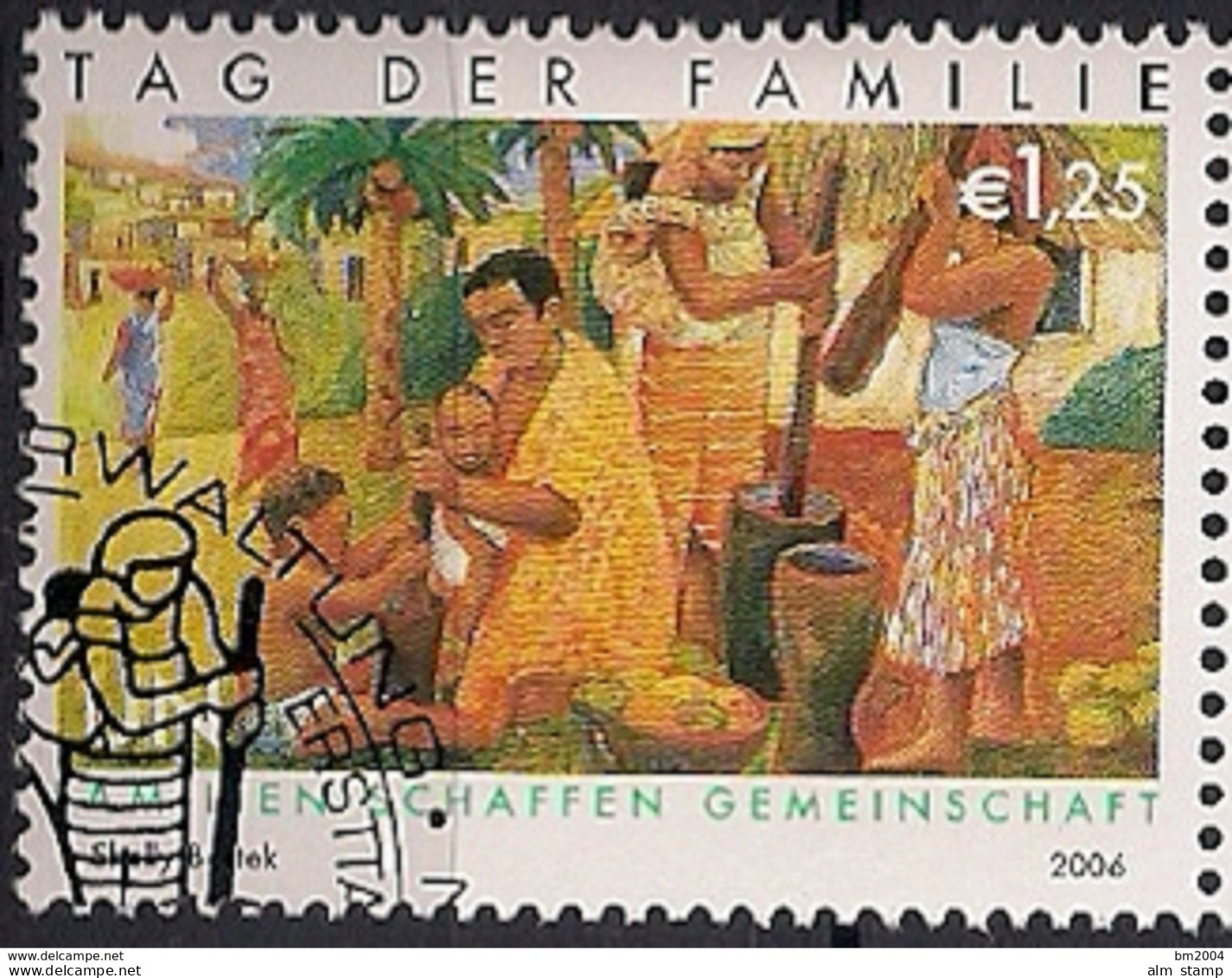 2006 UNO WIEN   Mi. 466 Used Erntearbeit - Used Stamps