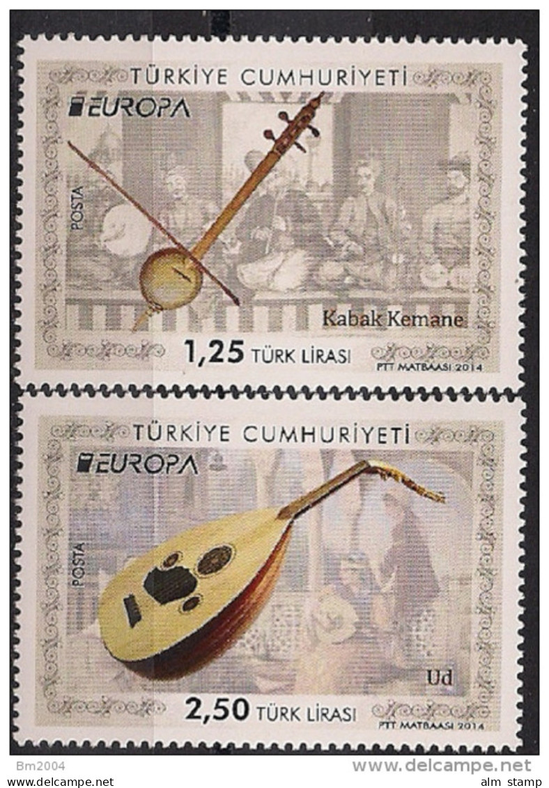 2014 TÜRKEI TURKEY  Mi. 4107-8**MNH - 2014