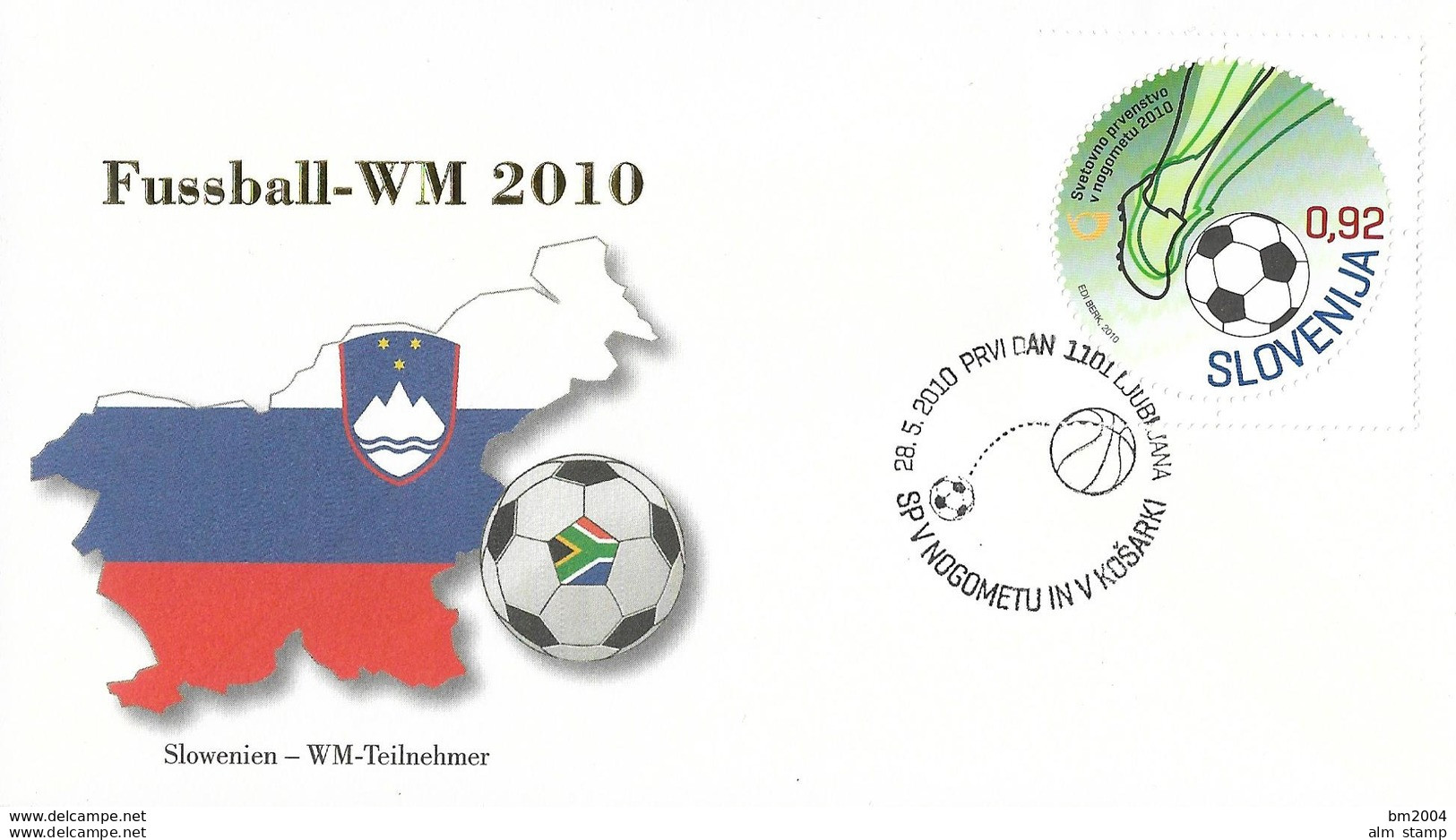 2010 Slowenien Fussball-WM - Teilnehmer - 2010 – Zuid-Afrika