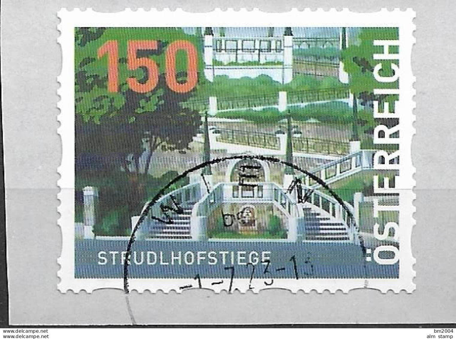 2023 Austria Österreich Mi. 72  FD-used  Dispenser-Marken Strudehofstiege - Used Stamps