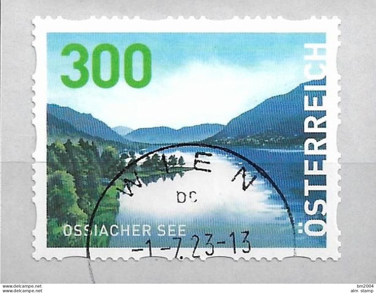 2023 Austria Österreich Mi. 73  FD-used Mit Nr. 170 Dispenser-Marken Ossiacher See - Oblitérés