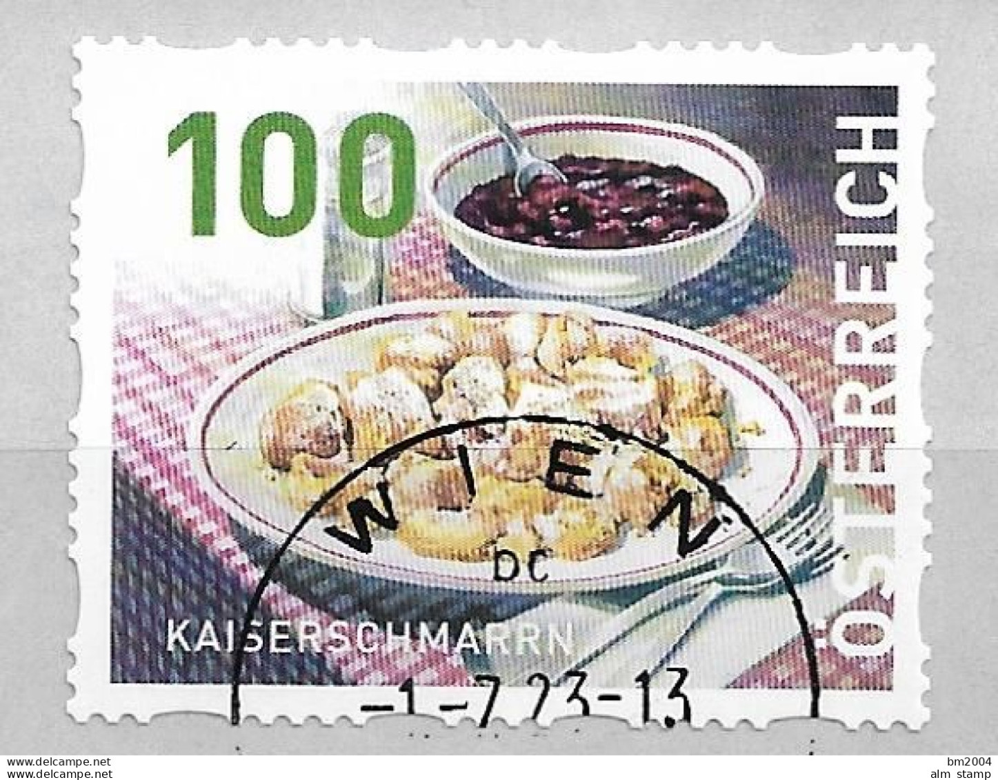 2023 Austria Österreich Mi. 70  FD-used    Dispenser-Marken  Kaiserschmarrn - Oblitérés