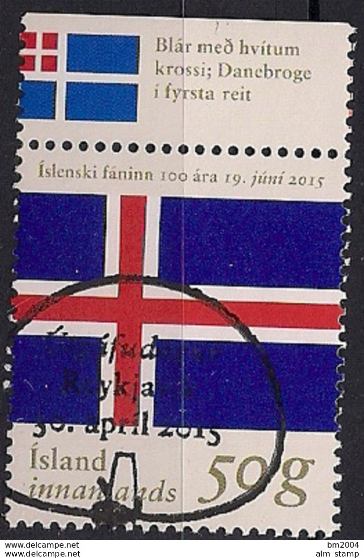 2015 Island Mi. 1466  Used    100 Jahre Frauenwahlrecht In Island - Usados