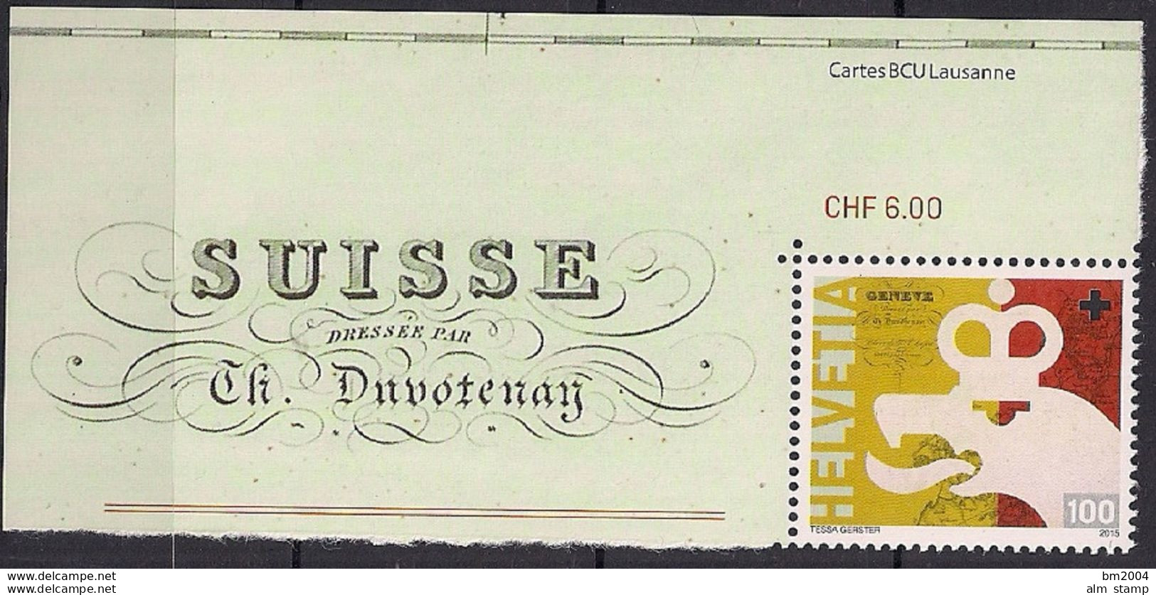 2015 Schweiz Mi. 2392-94**MNH 200. Jahrestag Der Aufnahme Von Genf, Neuenburg Und Wallis Als Vollkantone In Die Eidgenos - Unused Stamps