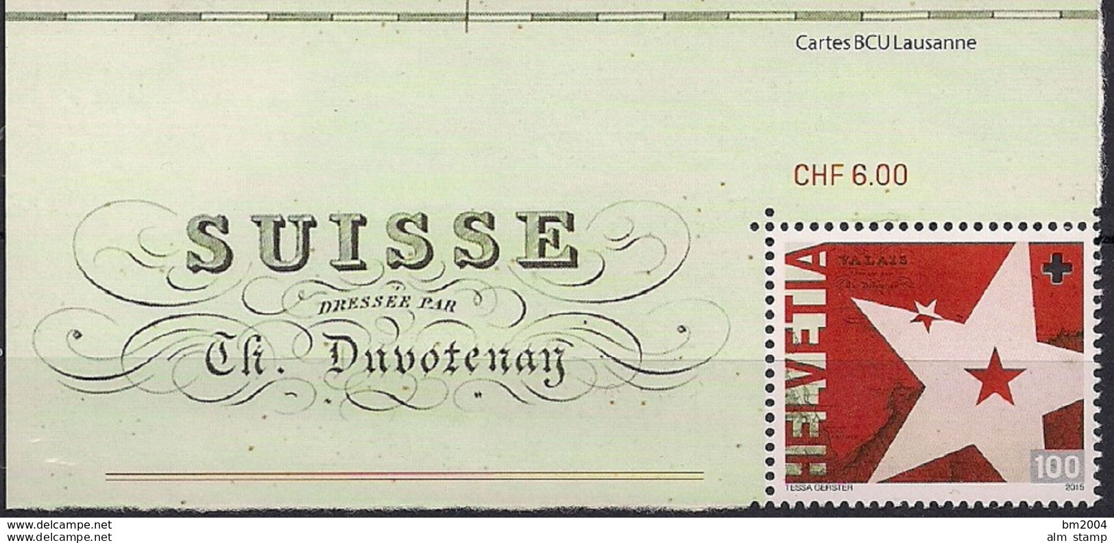 2015 Schweiz Mi. 2392-94**MNH 200. Jahrestag Der Aufnahme Von Genf, Neuenburg Und Wallis Als Vollkantone In Die Eidgenos - Unused Stamps