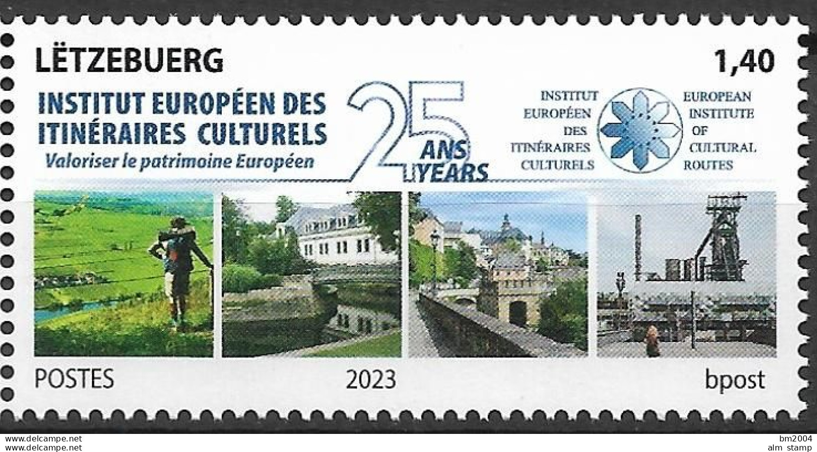 2023 Luxemburg Mi. 2336**MNH   Instiut Euroéen Des Inérailes Culturels - Unused Stamps