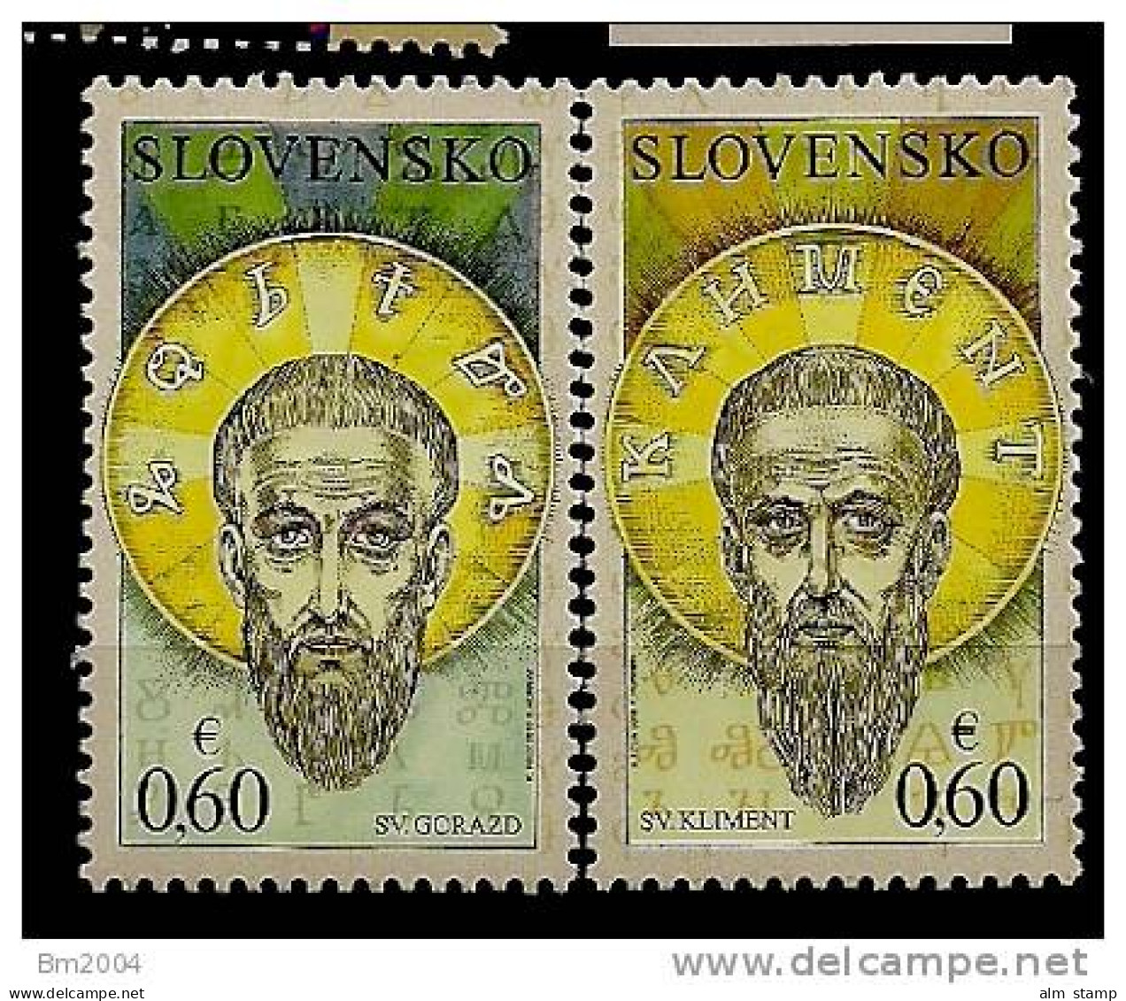 2010 Slowakei Slovensko  Mi. 640-1 **MNH  Jahr Der Christlichen Kultur In Der Slowakei: Heilige - Unused Stamps