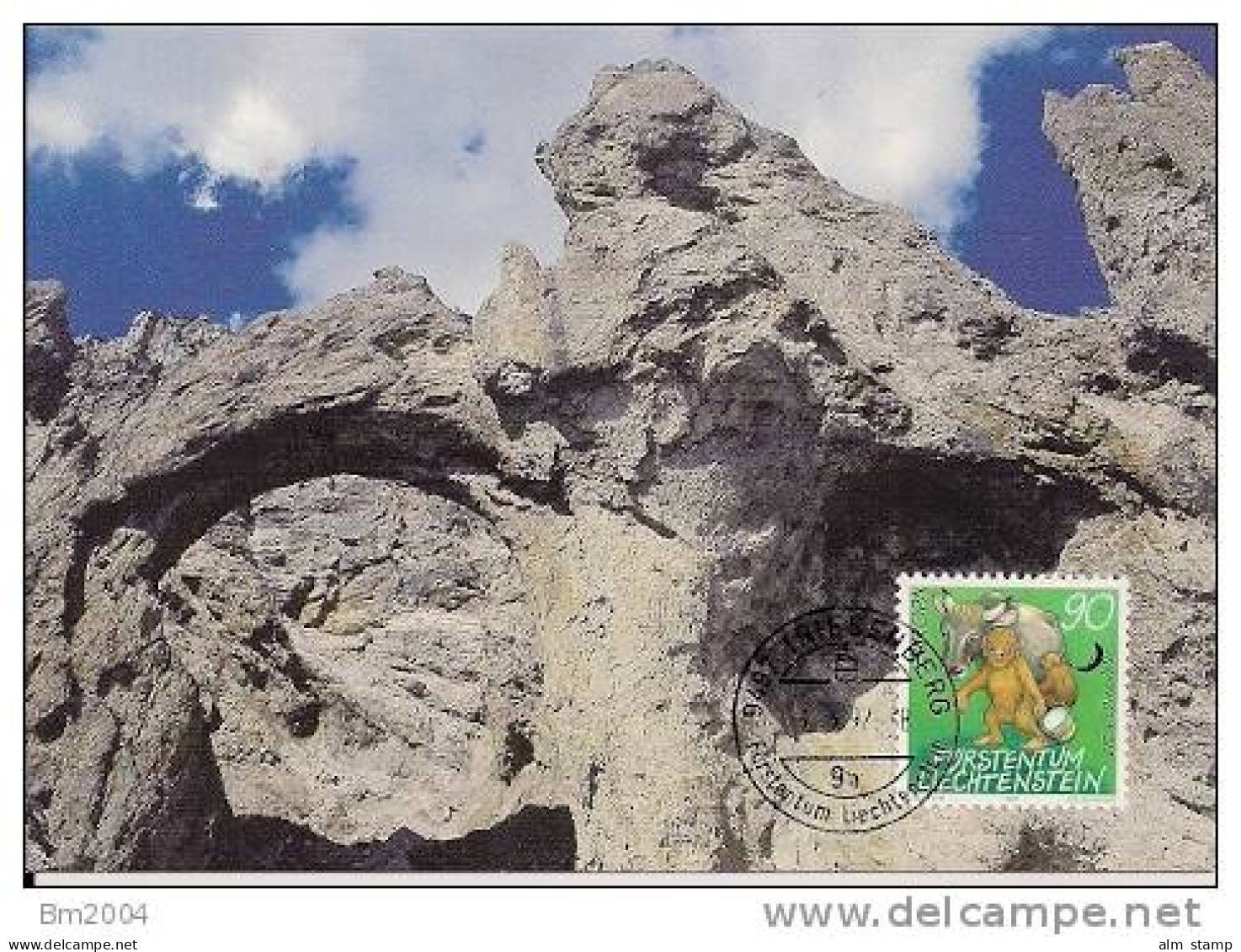 1997 Liechtenstein Maxicard Nr. 147 Europa: Sagen Und Legenden. - 1997