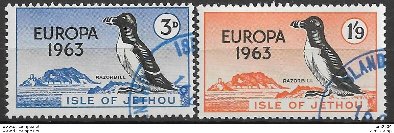 1963 EUROPA Isle Of Jethou MAIL Used - 1963