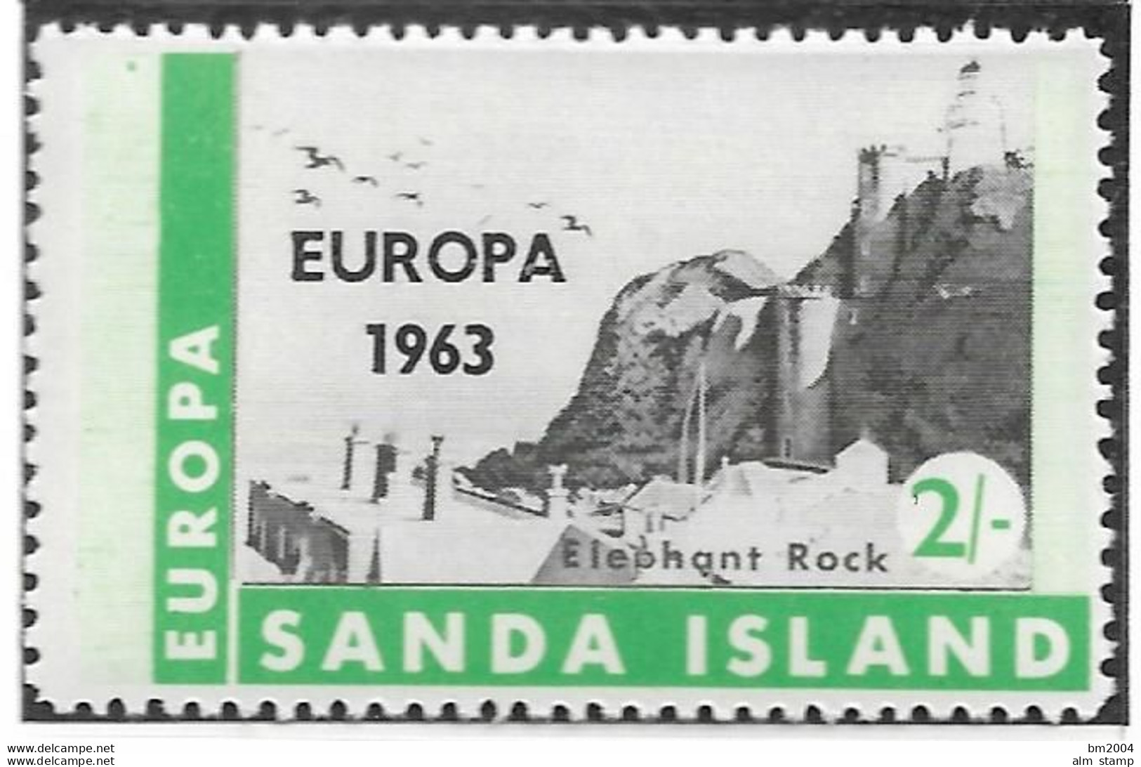 1963 EUROPA SCOTLAND Sanda Island  LOCAL MAIL**MNH - 1963