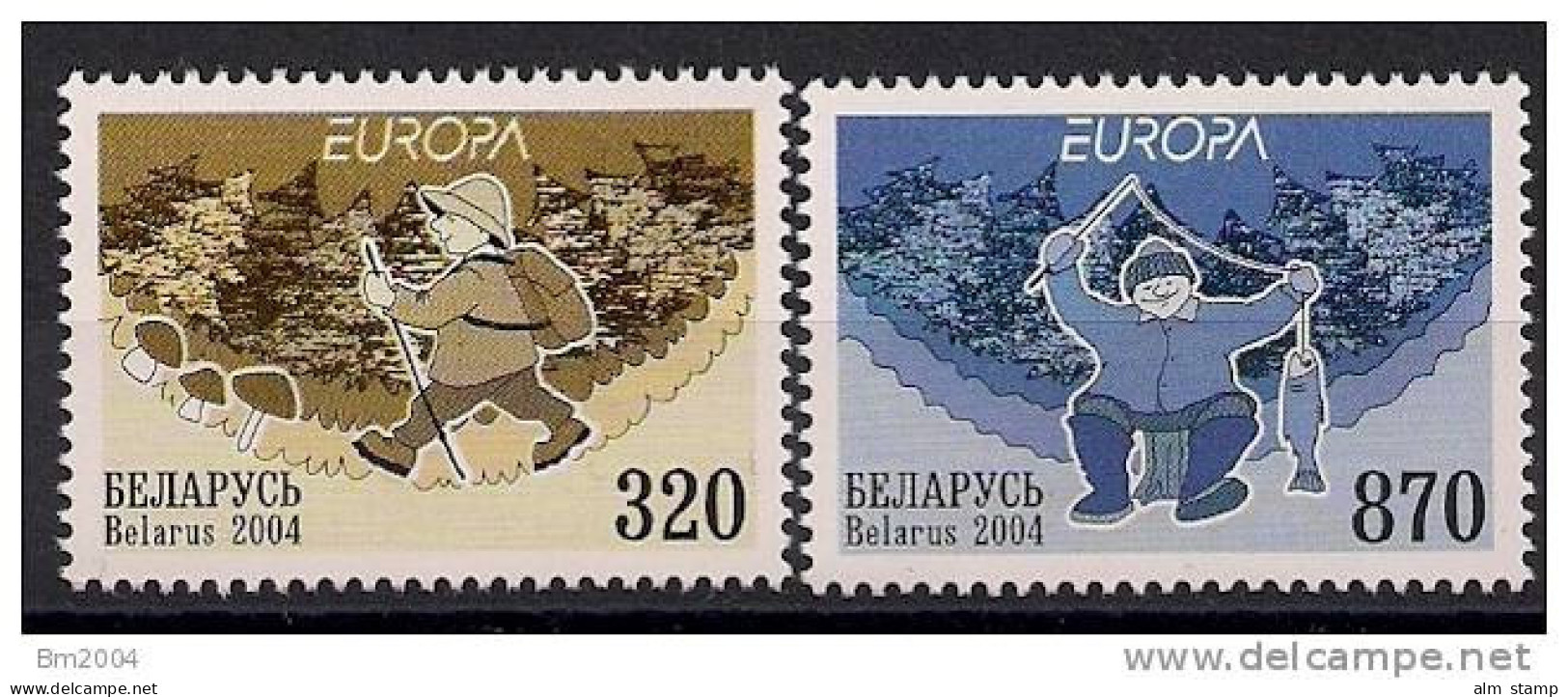 2004 Weißrussland Belarus Mi. 543-4  **MNH - 2004