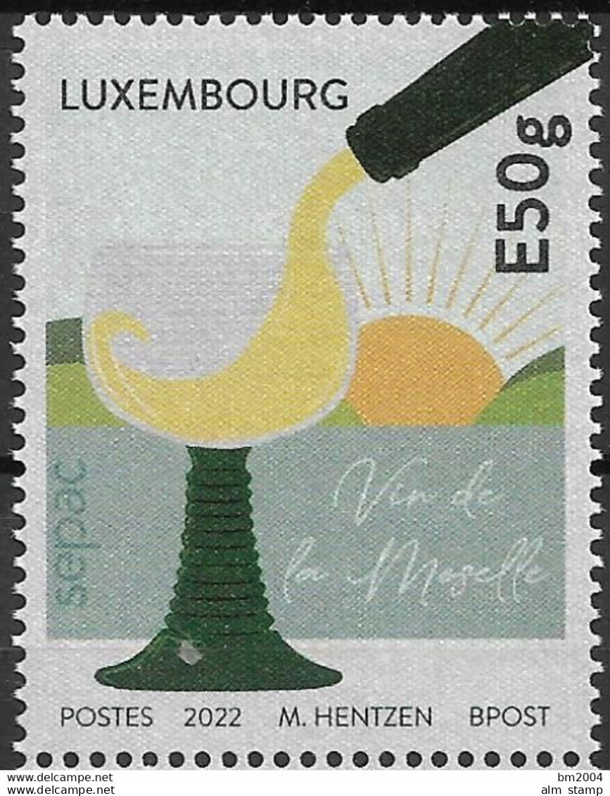 2022 Luxemburg Mi. **MNH SEPAC - Unused Stamps
