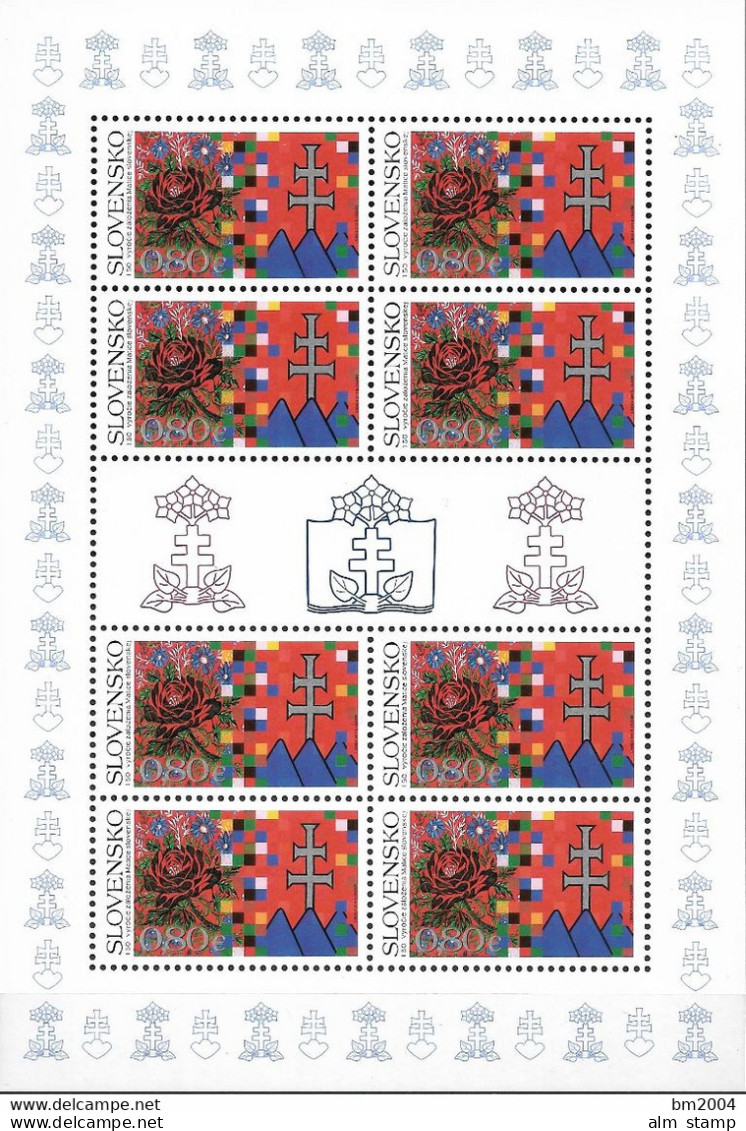 2013 Slowakei Mi. 714 **MNH  150 Jahre Kulturverein „Matica Slovenská - Neufs