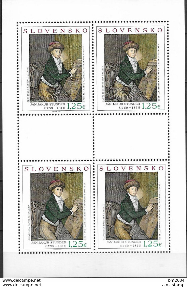 2013 Slowakei Mi. 723-4 **MNH  Kunstwerke - Ungebraucht