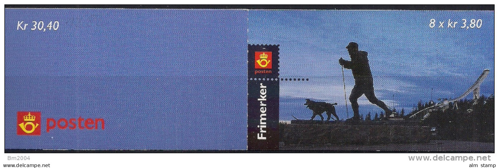 1998 Norwegen Norge Mi.  1282-4 **MNH   Tourismus - Booklets